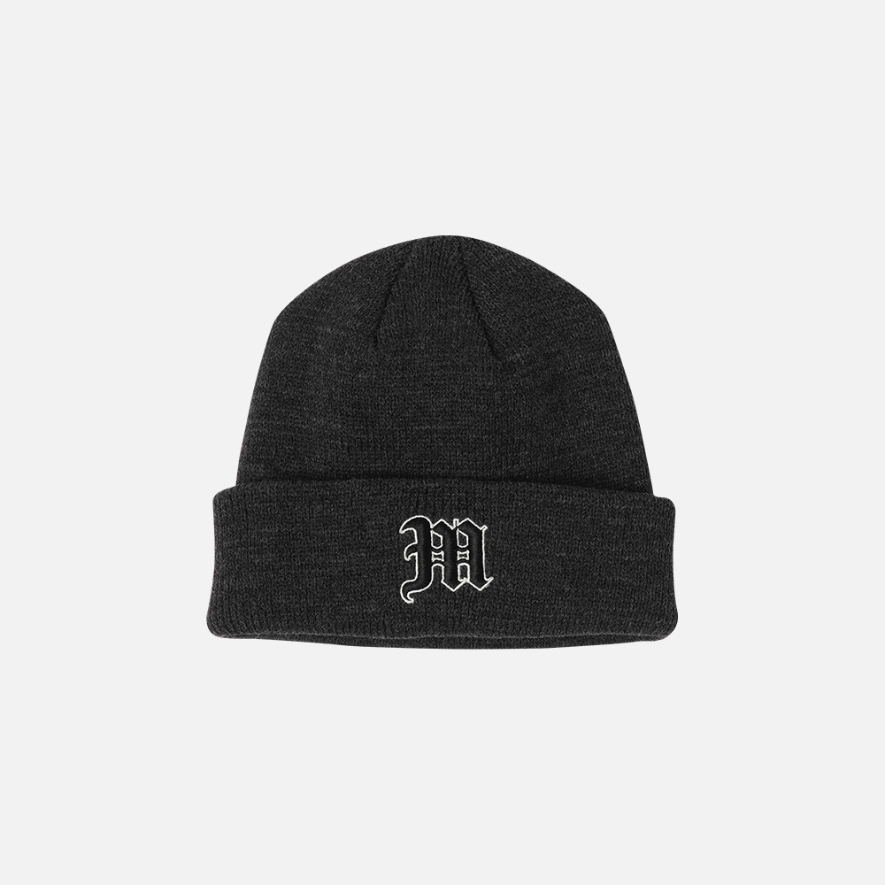 맨하탄 레코즈 오이 로고 비니 - 차콜(Manhattan Records OE Logo Beanie - Charcoal) - 2