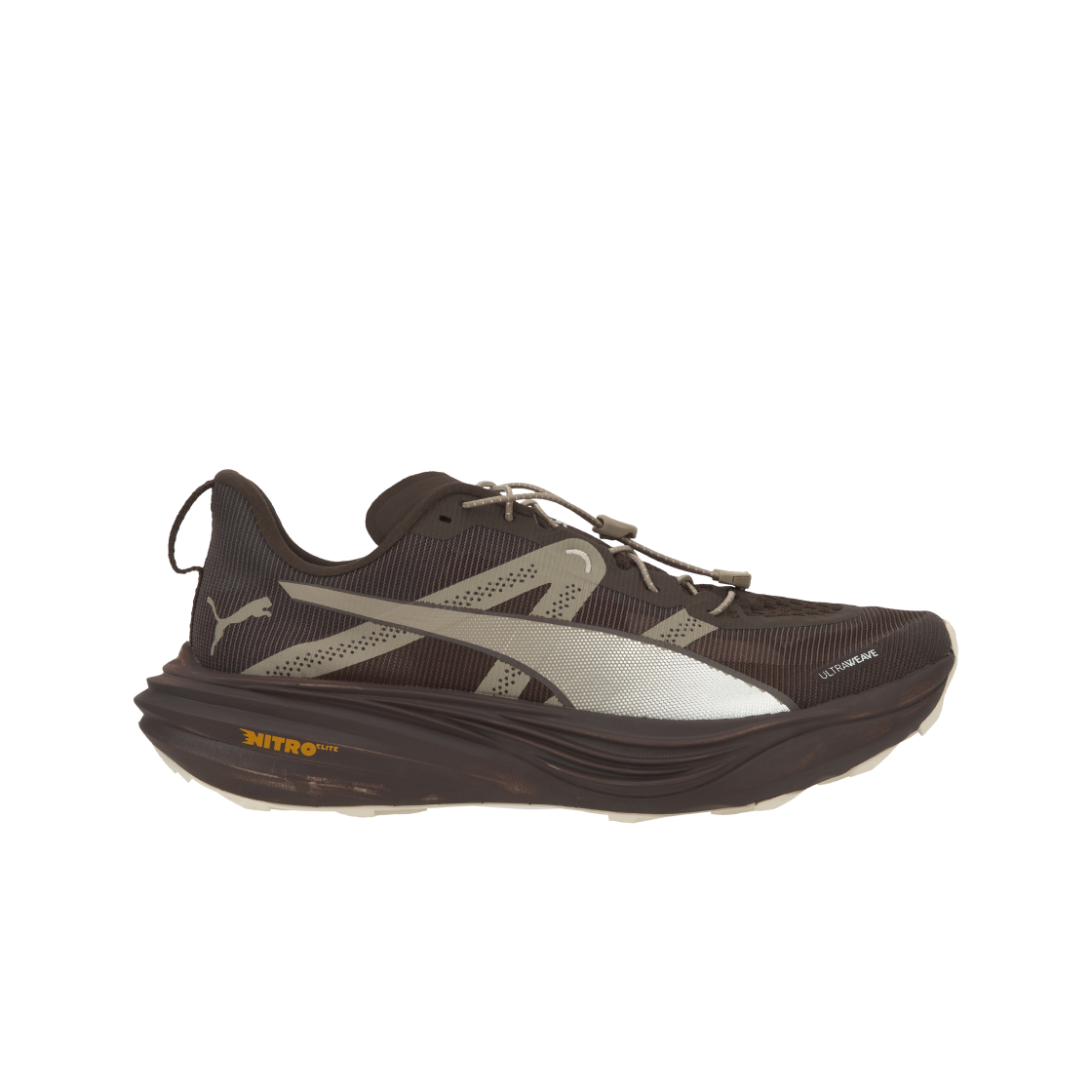 푸마 디비에이트 나이트로 엘리트 트레일 LS 초콜릿 실버(Puma Deviate Nitro Elite Trail LS Chocolate Silver)