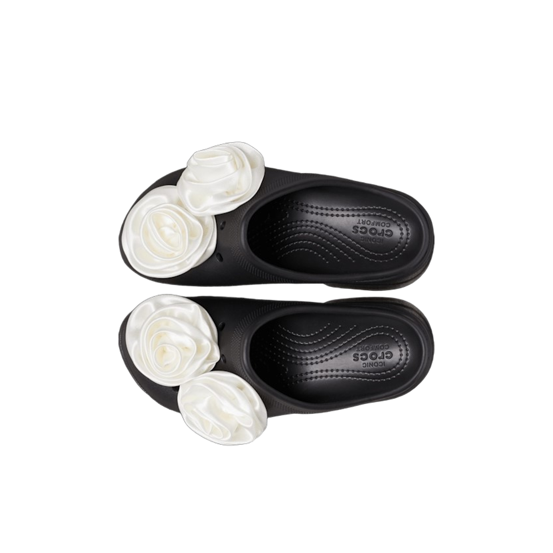 크록스 사이렌 로제트 클로그 블랙(Crocs Siren Rosette Clog Black) - 2