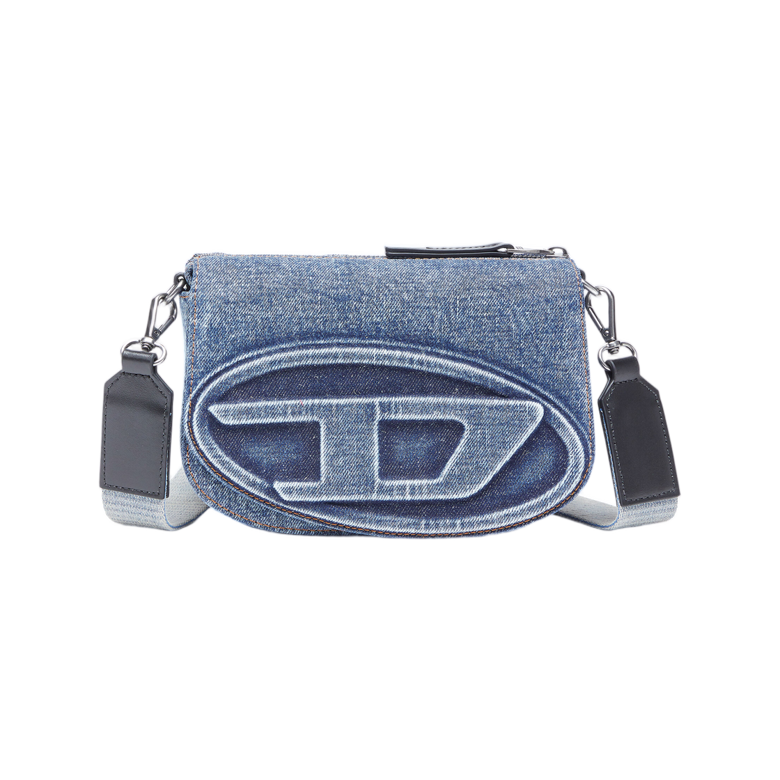 X10223P6717-H1410 Diesel 1DR Camera Bag In Solarised Denim Blue