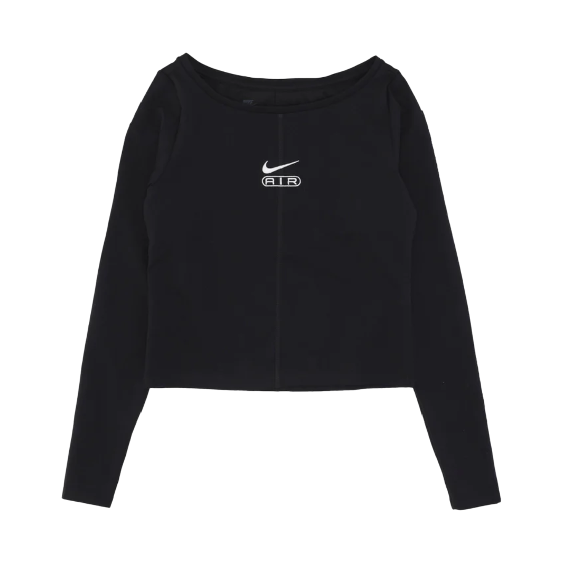 FN1912-010 (W) Nike NSW Air Long Sleeve T-Shirt Black White - Asia