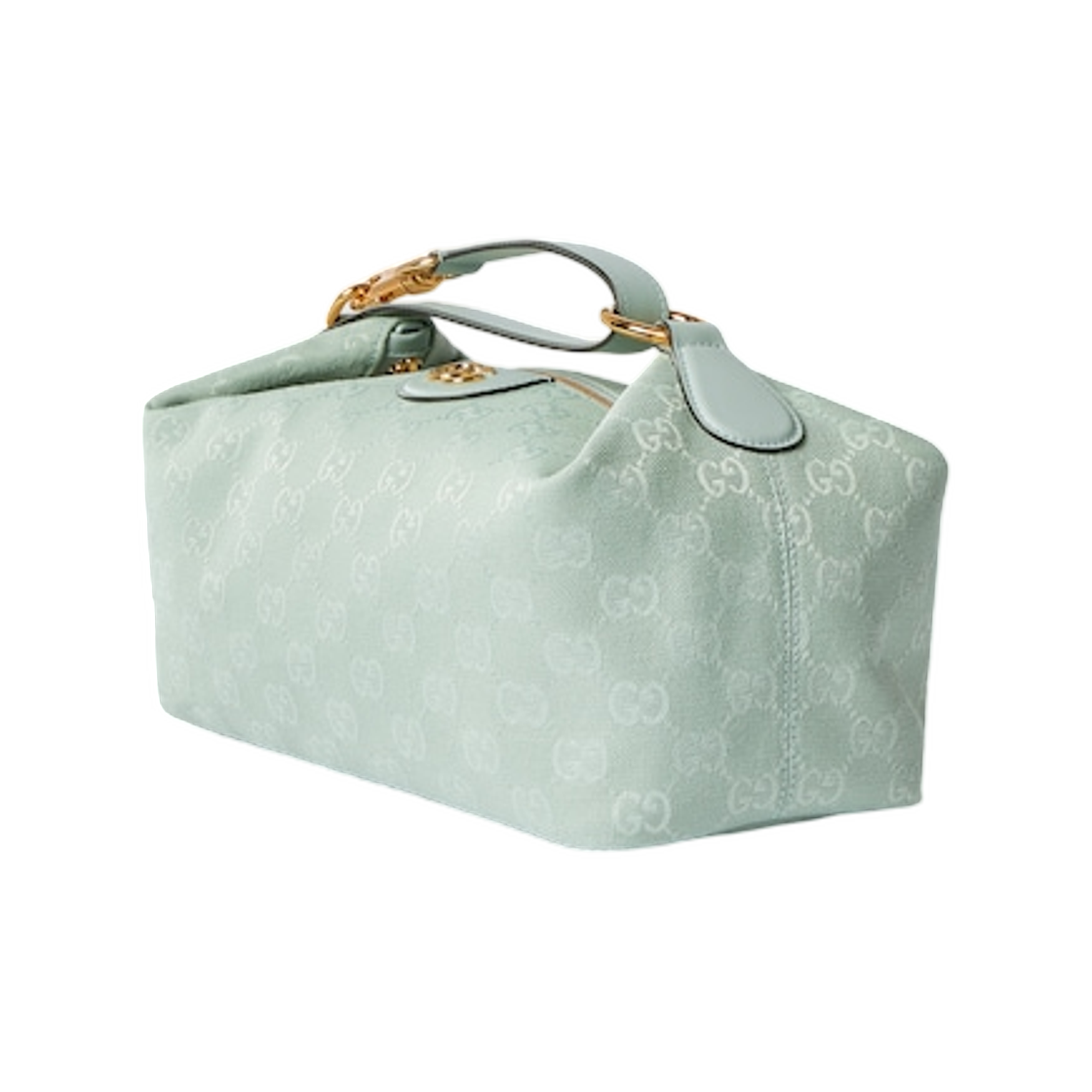 구찌 베니티 미디움 탑 핸들 백 아이시 블루(Gucci Vanity Medium Top Handle Bag Icy Blue) - 2