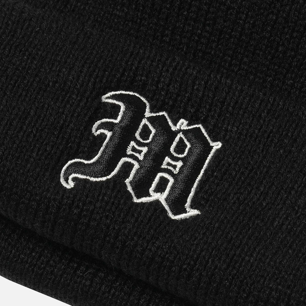 맨하탄 레코즈 오이 로고 비니 - 블랙(Manhattan Records OE Logo Beanie - Black) - 4