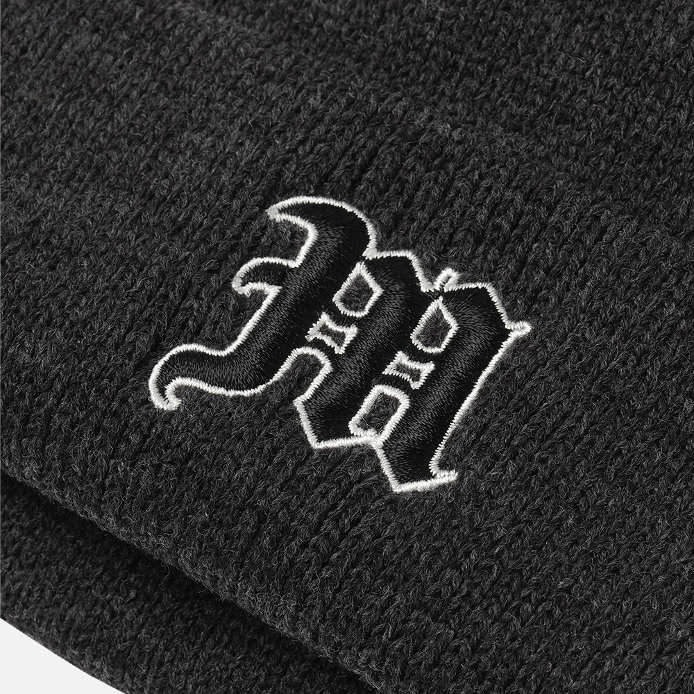 맨하탄 레코즈 오이 로고 비니 - 차콜(Manhattan Records OE Logo Beanie - Charcoal) - 4