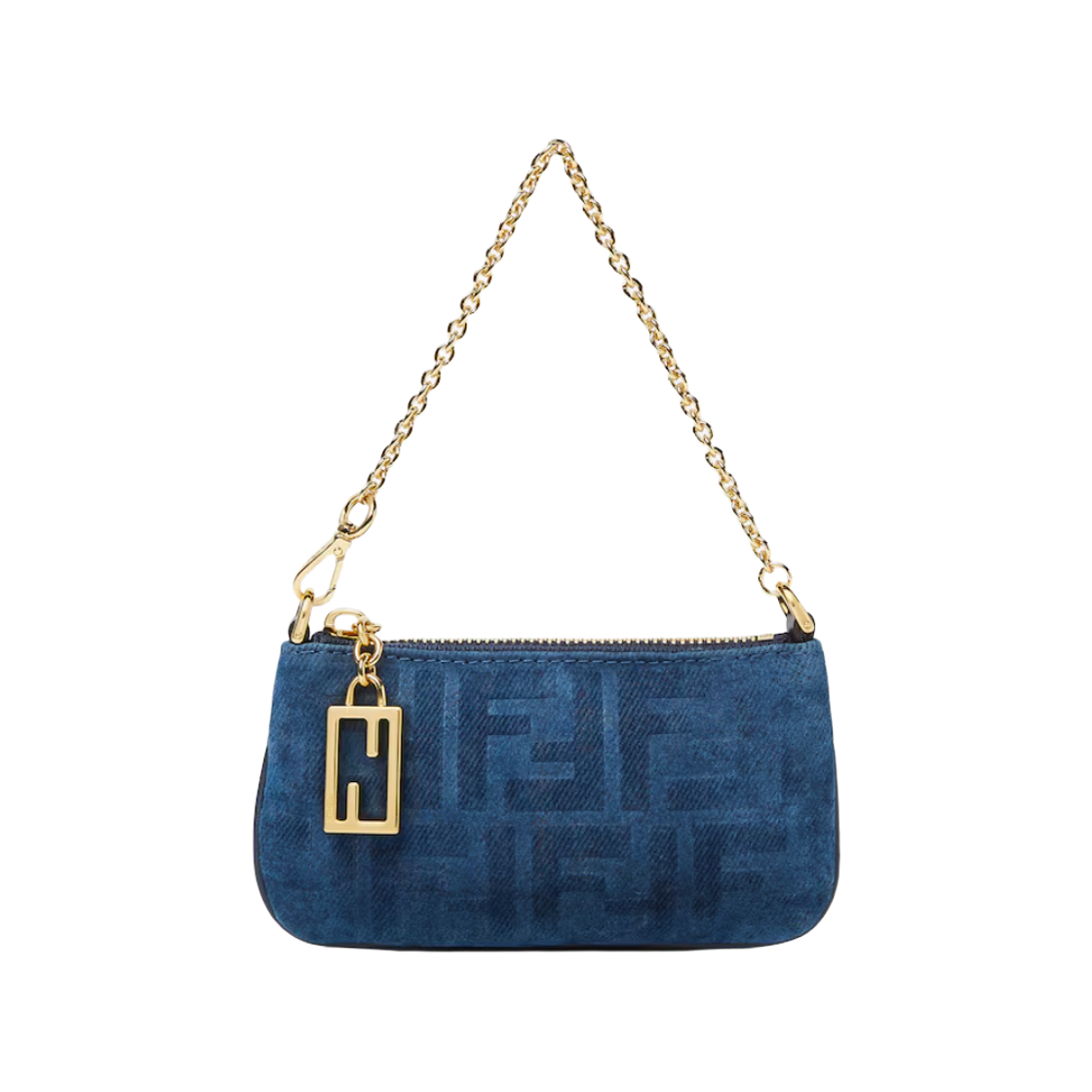 8M0535AW5HF1UJW Fendi Baguette Pouch Mini Blue