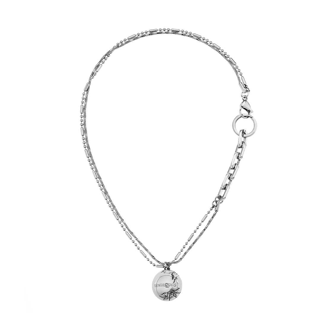 센티멍 넘버 661 네크리스 실버