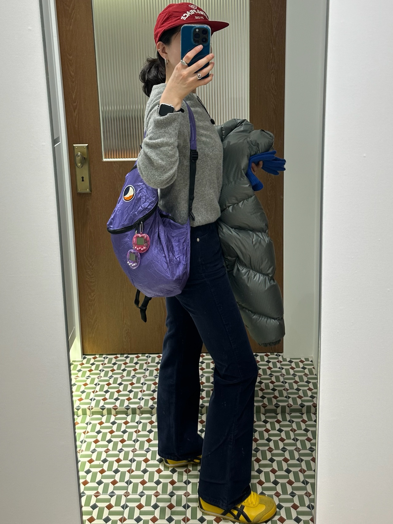 Ticket to the Moon Mini Backpack Purple (15L), Onitsuka Tiger Mexico 66 Yellow Black 착용 스타일 - 3