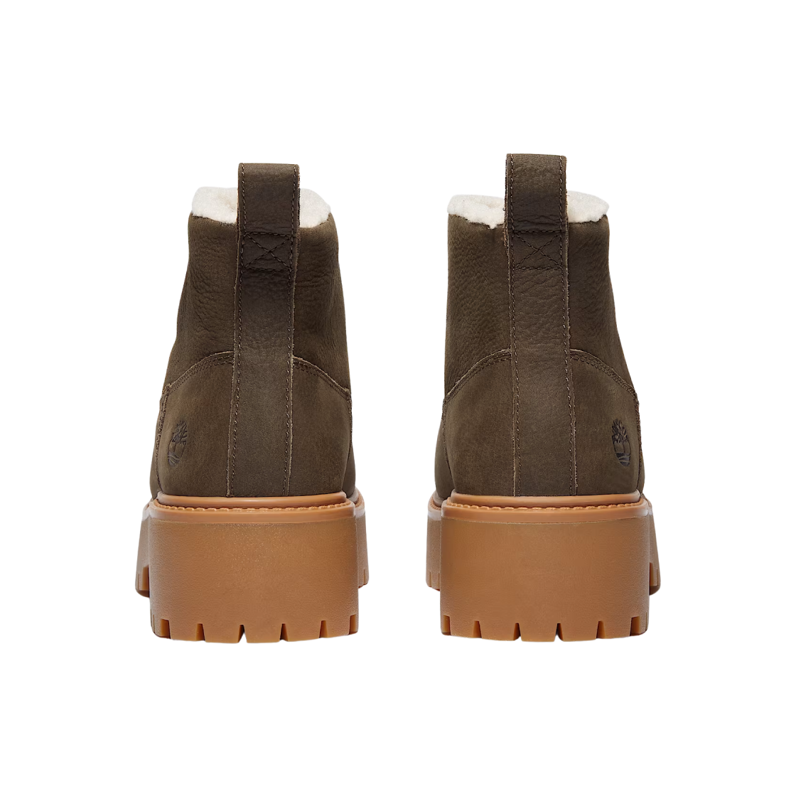 (W) 팀버랜드 스톤 스트릿 웜 라인드 플랫폼 부츠 다크 브라운 풀 그레인((W) Timberland Stone Street Warm Lined Platform Boots Dark Brown Full Grain) - 3