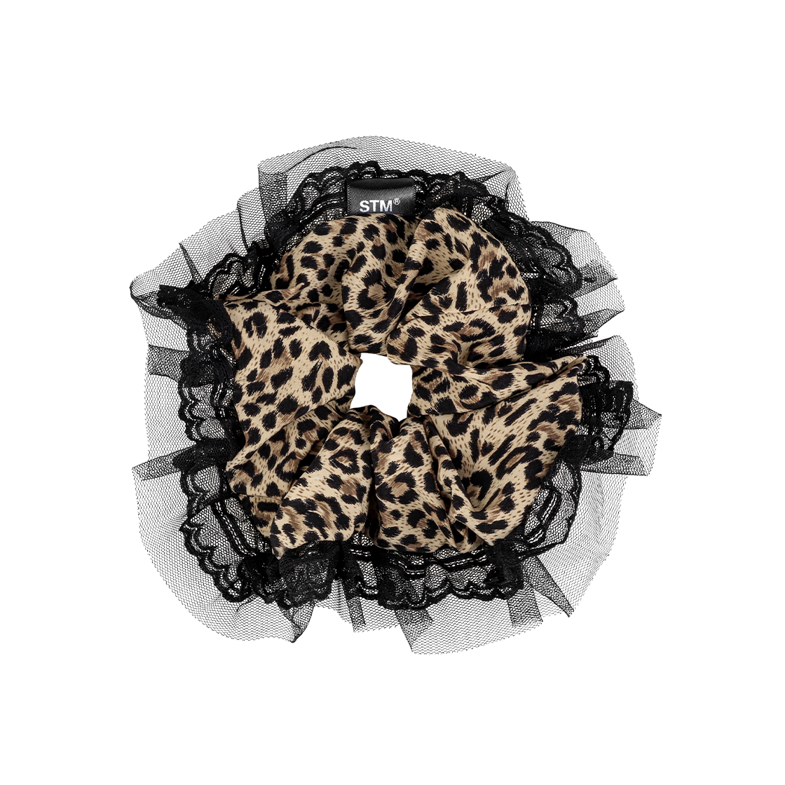 NO685BR Sentiments No.685 Hair Scrunchy Brown