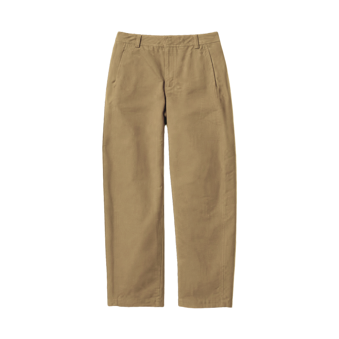 482287-32 Uniqlo Jersey Barrel Leg Pants Beige - JP