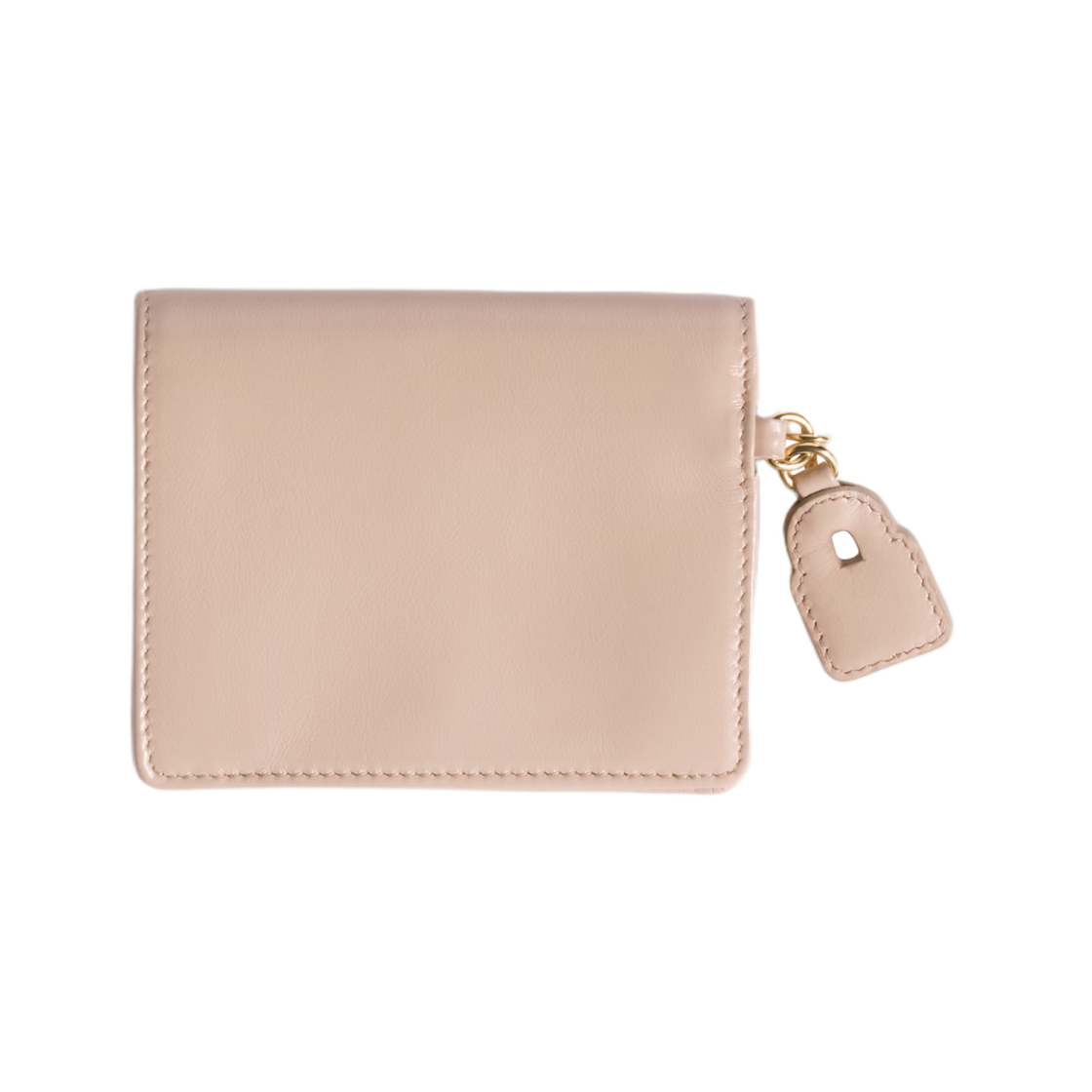 미우 미우 스몰 레더 월렛 파우더 핑크(Miu Miu Small Leather Wallet Powder Pink) - 3