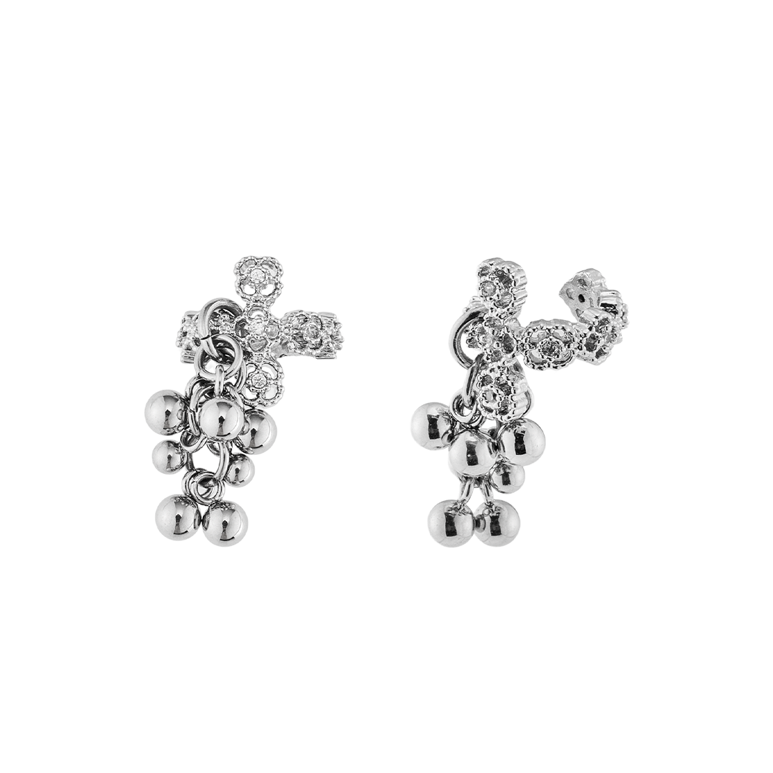 NO679 Sentiments No.679 Earcuff Silver