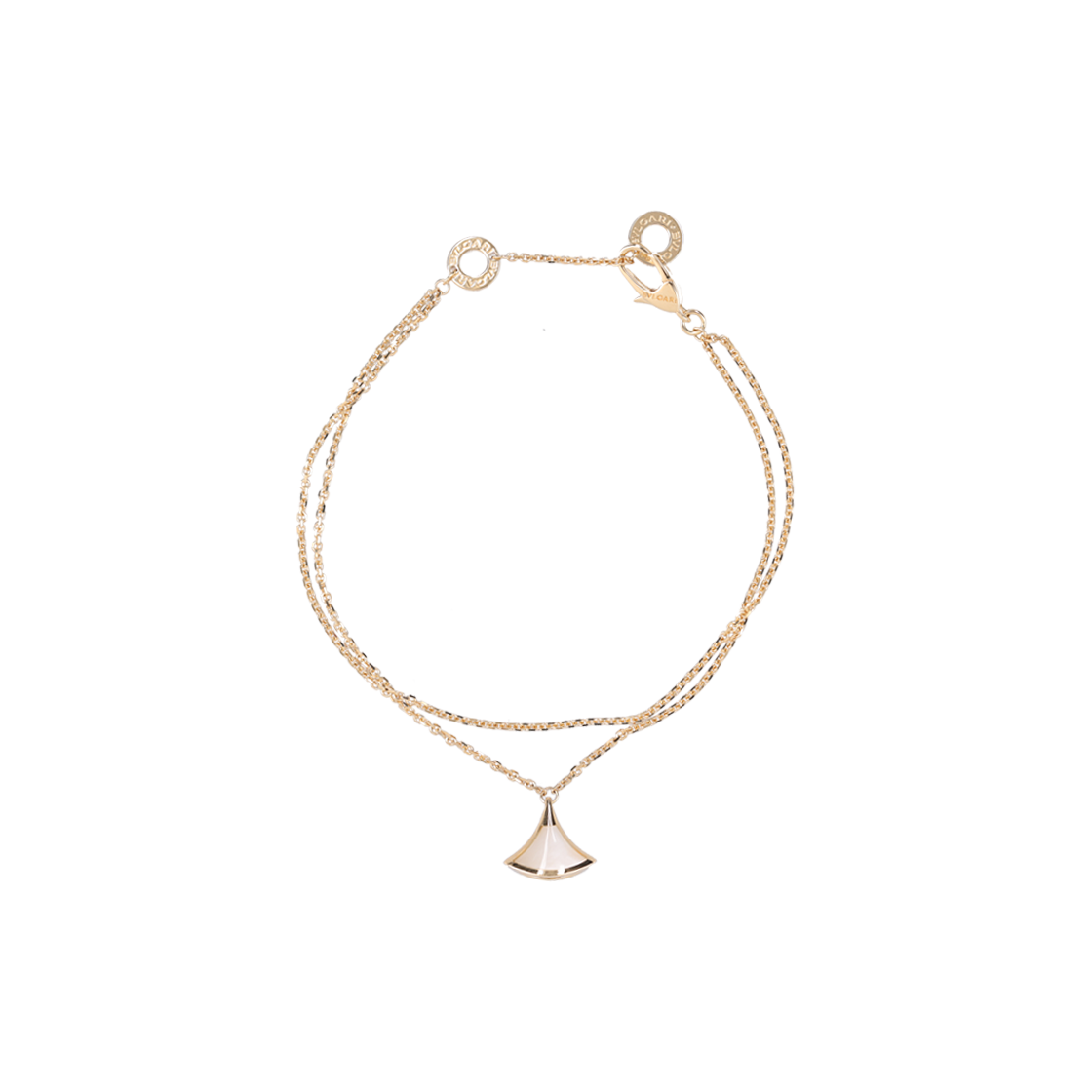 IT946KTDCFIT Bulgari Diva's Dream Bracelet in Yellow Gold and Mother of Pearl