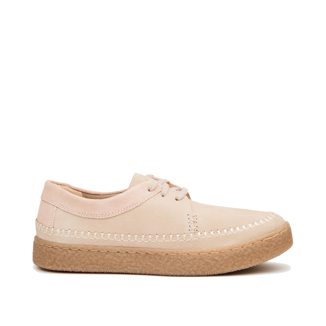 CLAOXC3410WF8 Clarks Women’s Cushioned Stitch Sneakers Beige