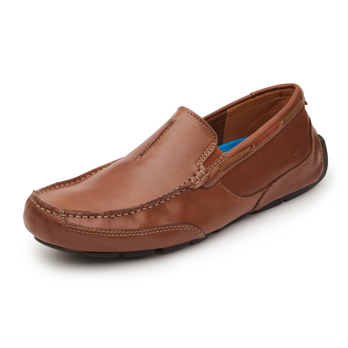 클락스 남성 쿠션 드라이빙 슈즈 브라운(Clarks Men’s Cushioned Driving Shoes Brown) - 3