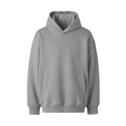 Uniqlo C Sweat Oversized Pullover Hoodie Gray - JP