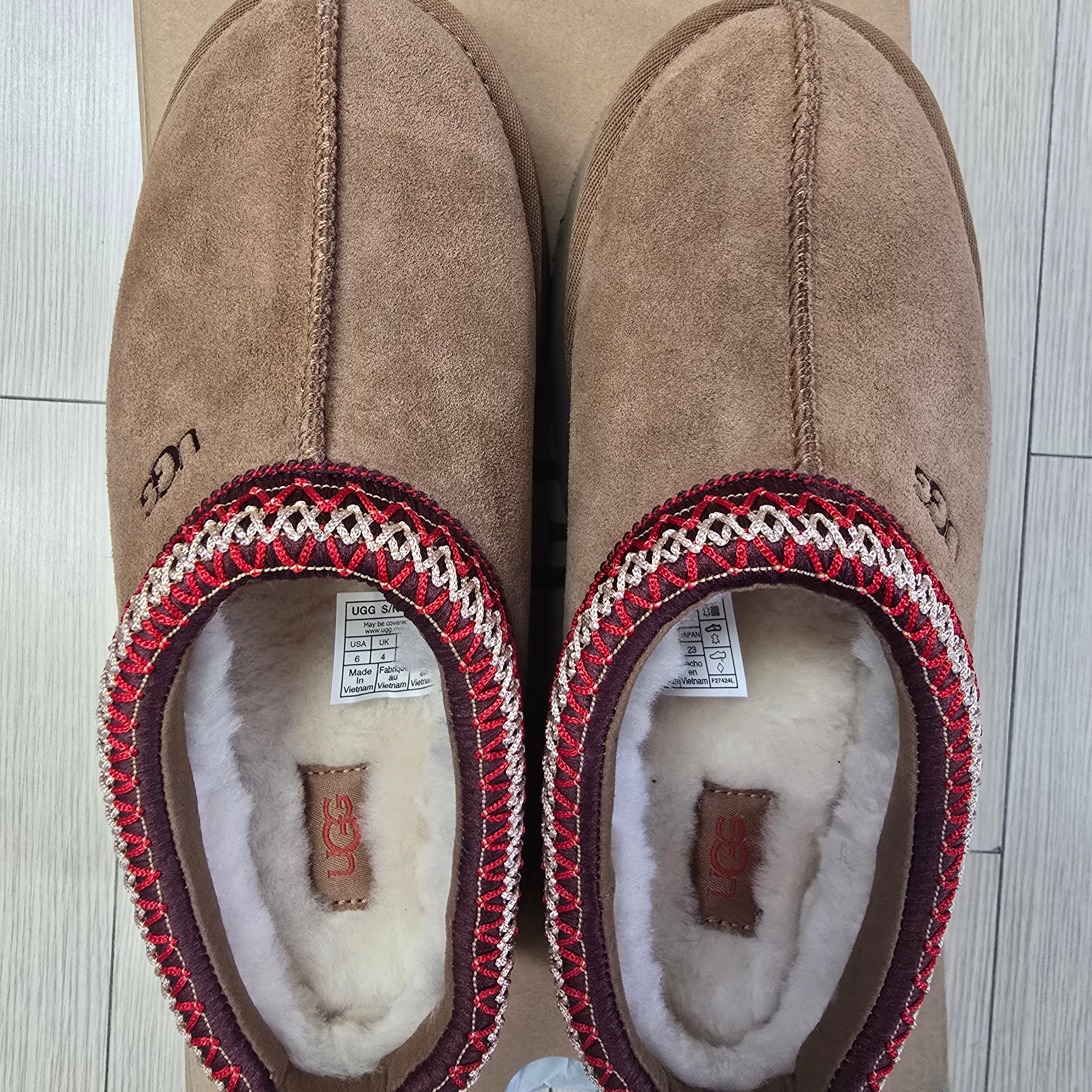 (W) UGG Tazz II Chestnut 착용 스타일 - 2