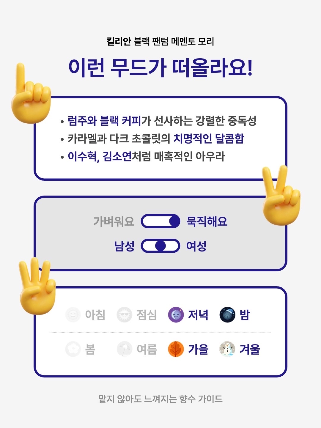 Kilian Black Phantom Memento Mori 50ml 착용 스타일 - 2