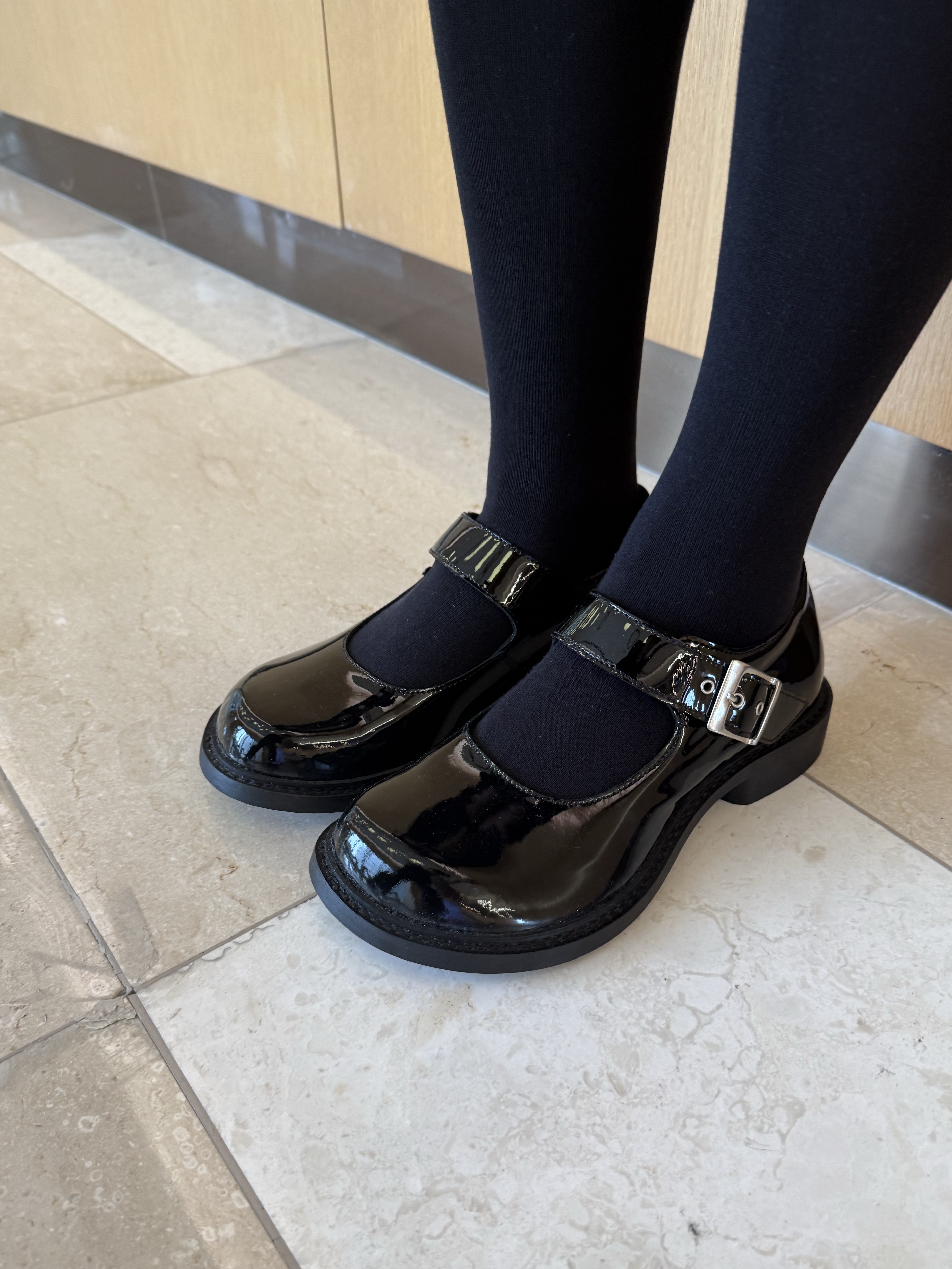 Phileo Women Mary Jane Black - 25FW 착용 스타일 - 1