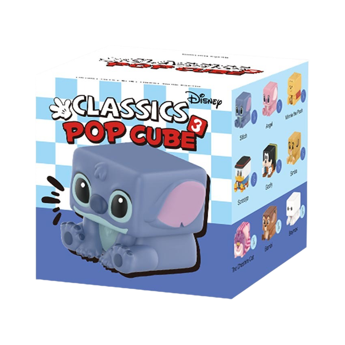 팝마트 디즈니 클래식 팝 큐브 3 시리즈 피규어 미개봉 랜덤박스 (1개입)(Pop Mart Disney Classics Pop Cube-3 Series Figures Sealed Case (1 Blind Box)) - 1