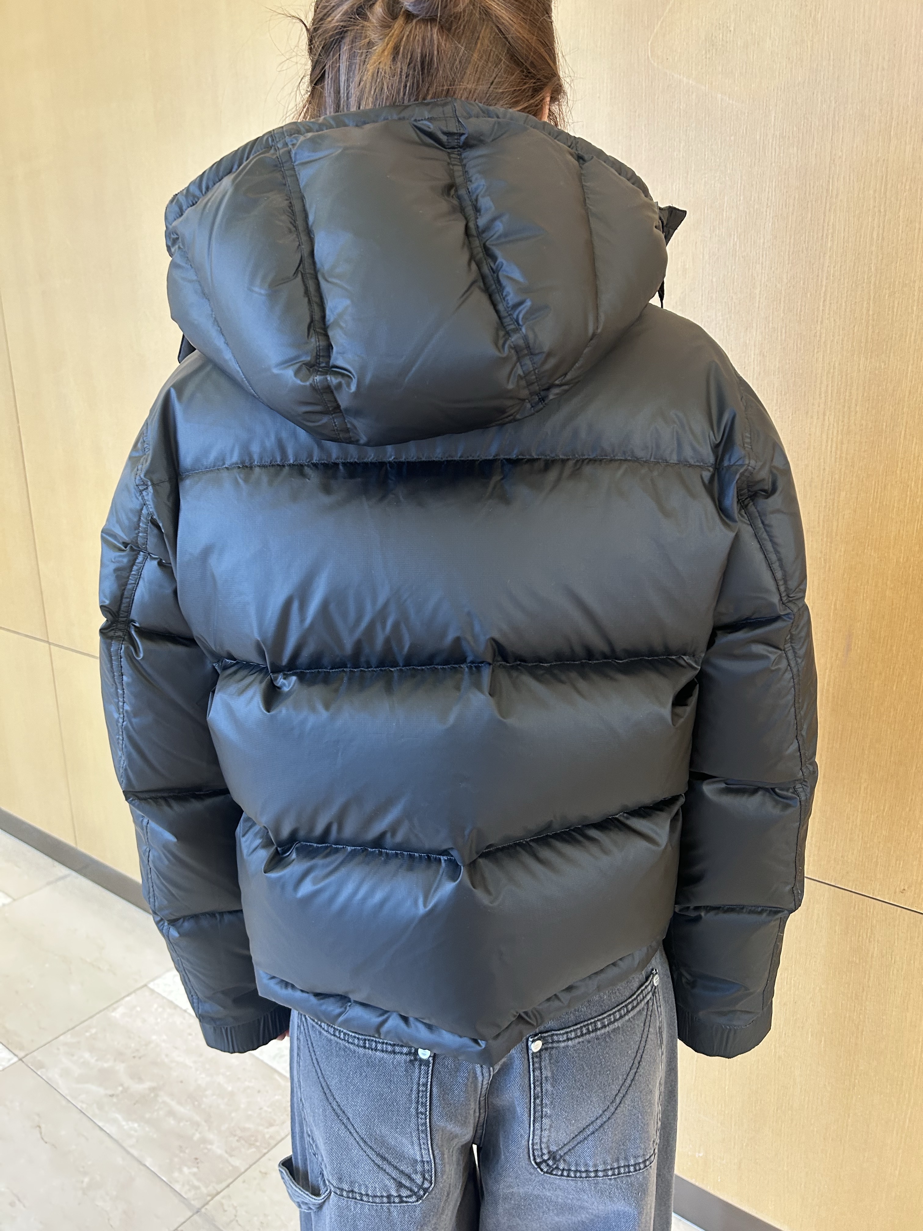 Eastlogue Woman MK3 Down Jumper Black - 25FW 착용 스타일 - 3