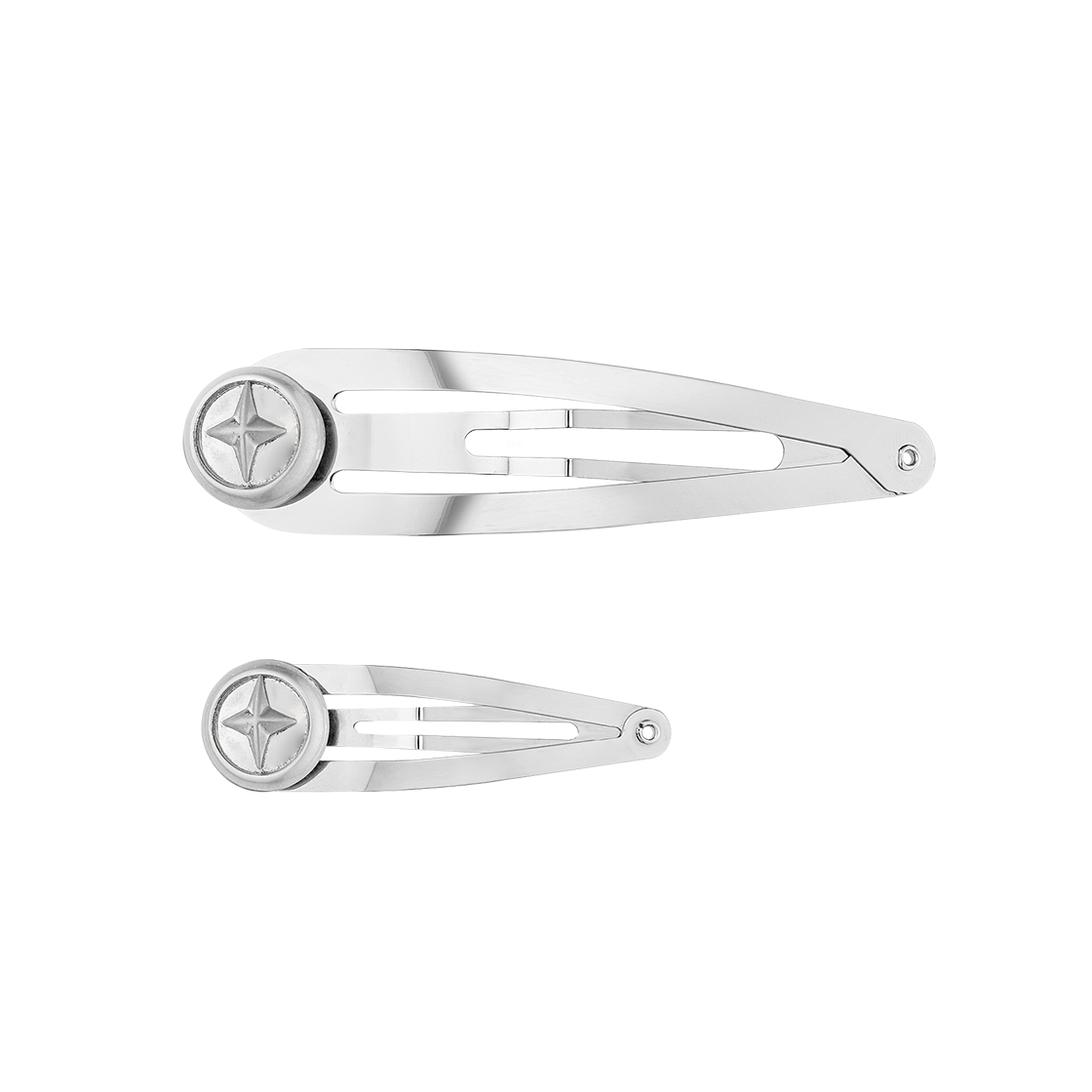 NO696S Sentiments No.696 Hair Pin 2Set Silver