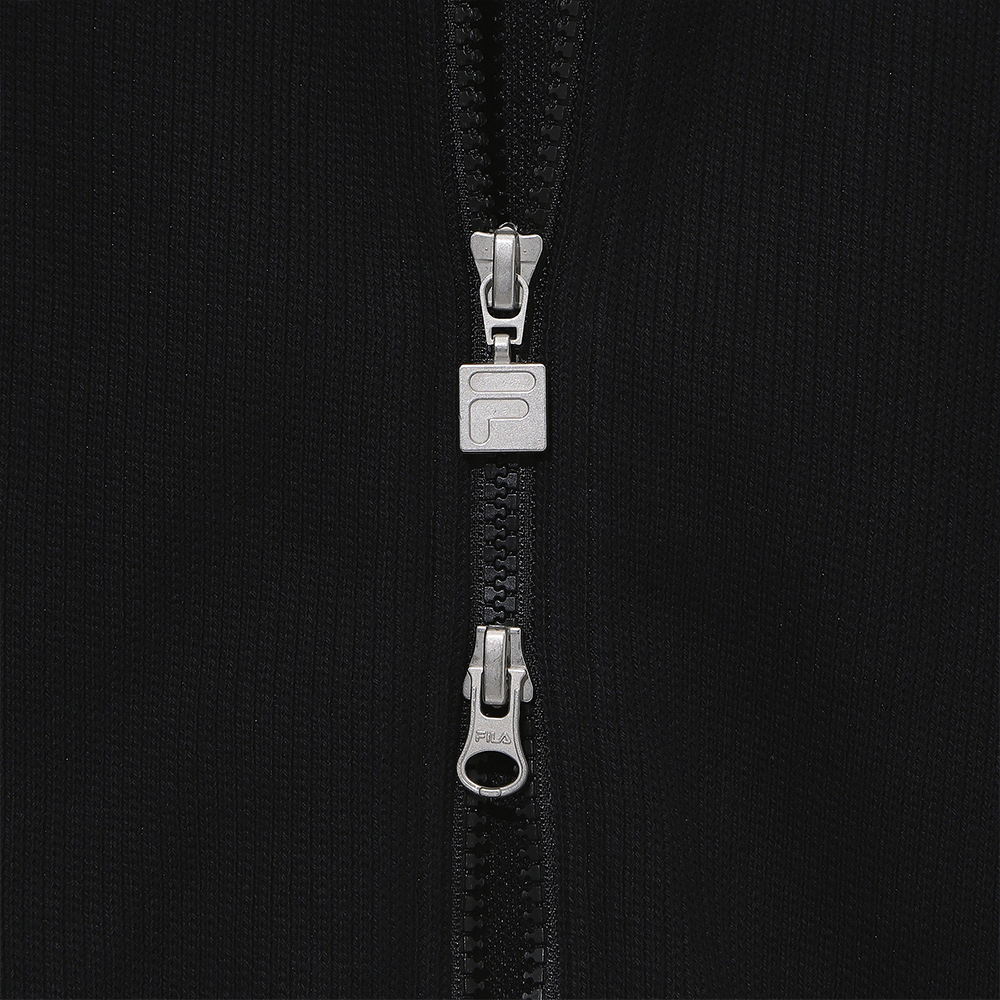 [6% 적립] 휠라 1911 유니 니트 트랙 집업 블랙([6% 적립] FILA 1911 Unisex Knit Track Zip-up Black) - 3