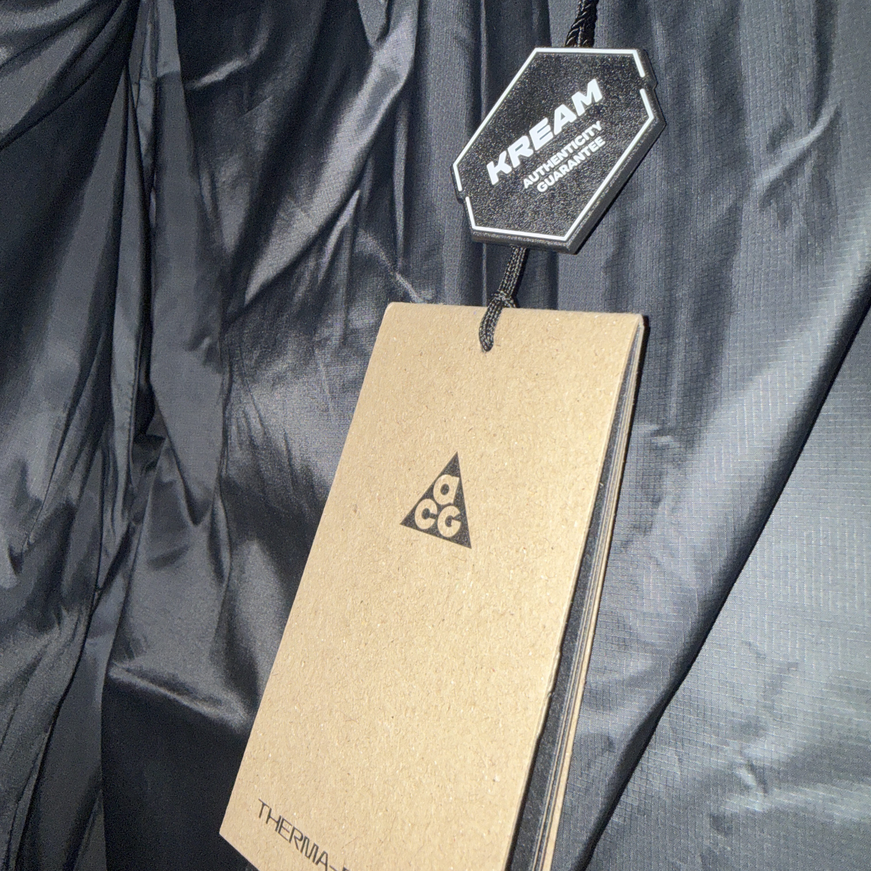 Nike ACG Therma-Fit ADV Lunar Lake Loose Hooded Jacket Black Summit White - Asia 착용 스타일 - 2