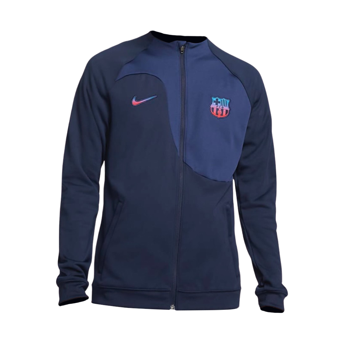 DM2907-451 Nike FC Barcelona Academy Pro Football Jacket Obsidian (DM2907-451) (Non Marking Ver.)