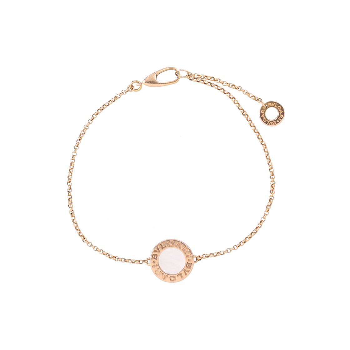 ITASVSAA6SB2 Bulgari 18K Rose Gold Mother of Pearl Bracelet