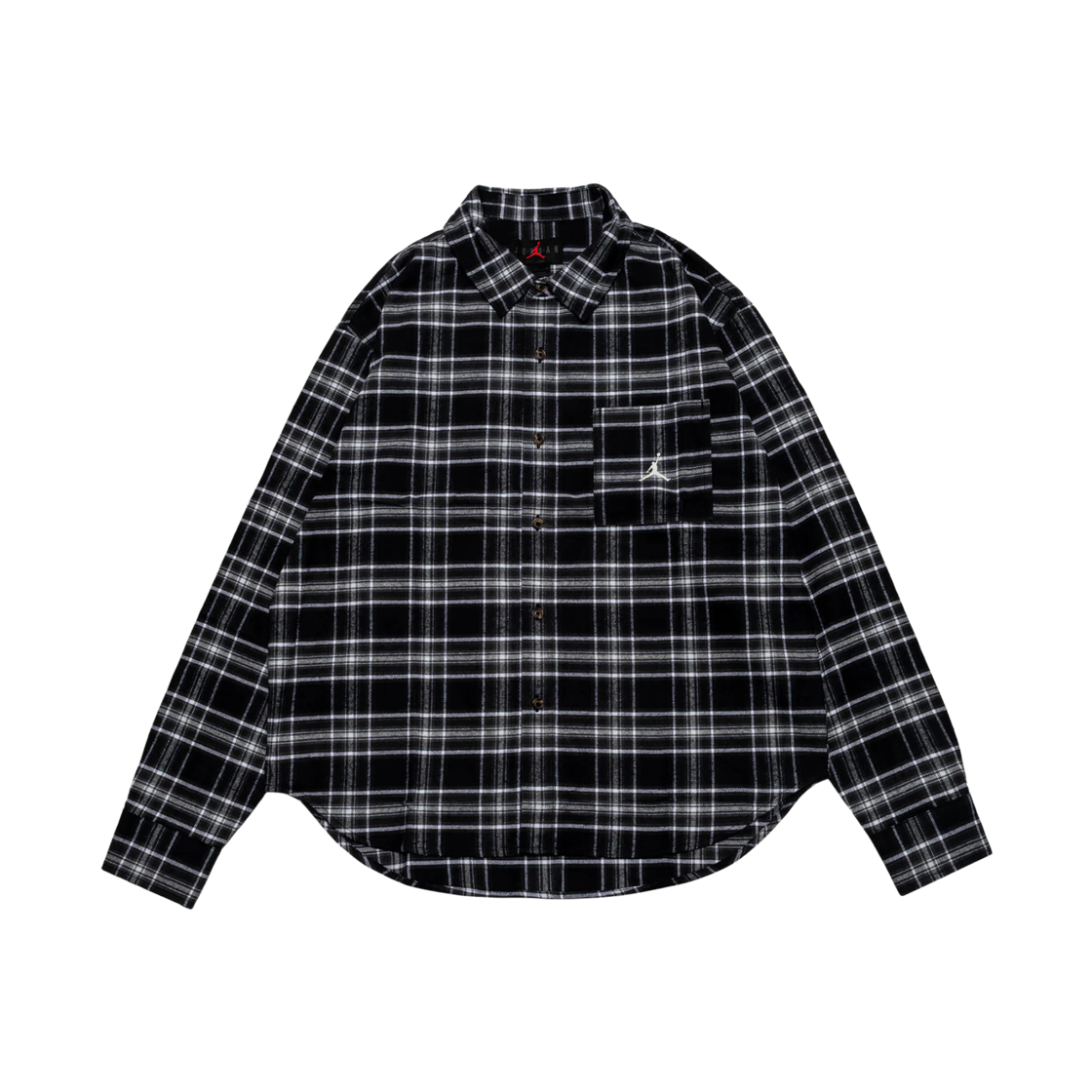 IF1857-010 Jordan Brooklyn Graphic Flannel Black Sail (IF1857-010)