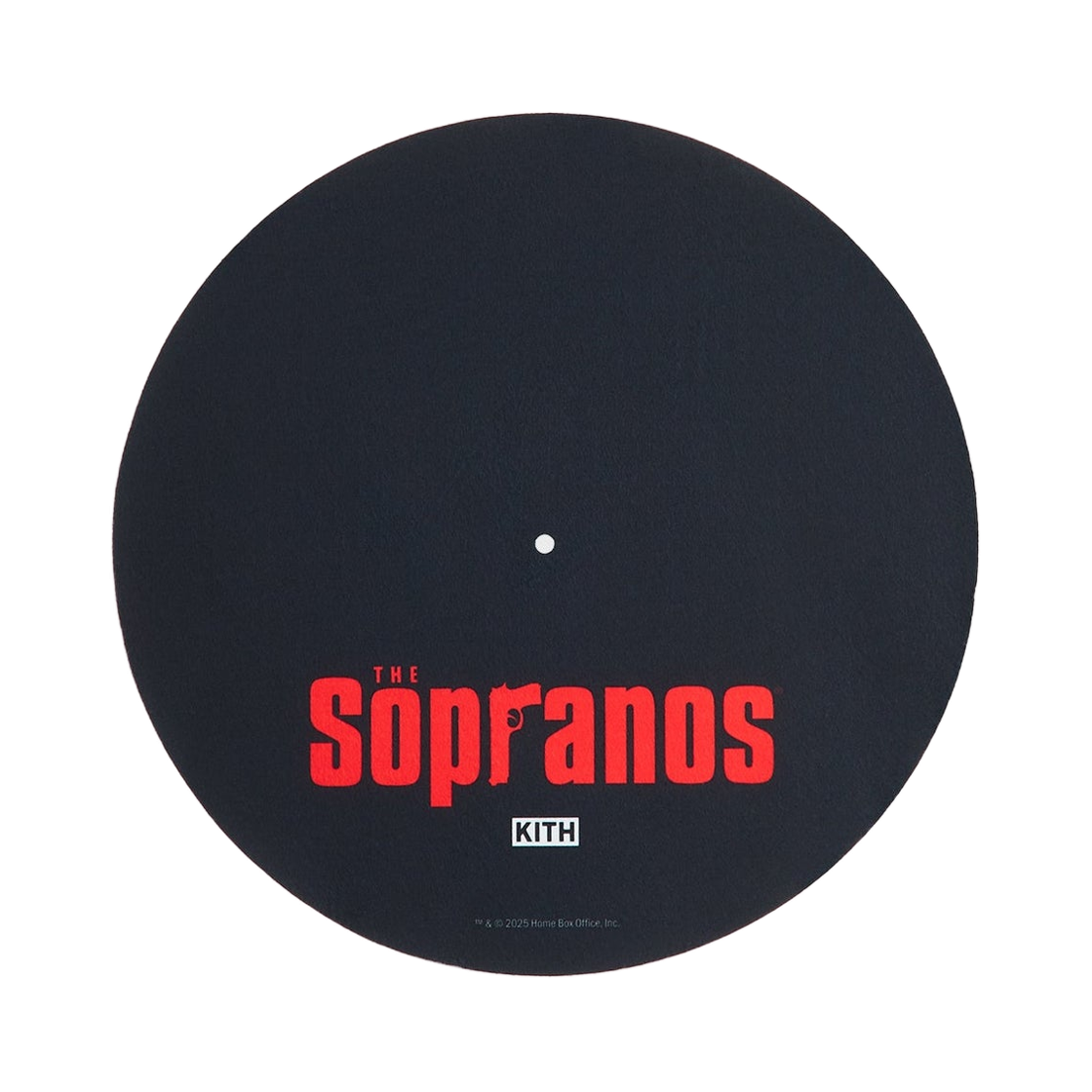 키스 x 더 소프라노스 바이닐 슬립 매트 커버 블랙(Kith x The Sopranos Vinyl Slip Mat Cover Black)