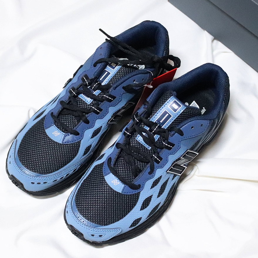 New Balance 1906W Black NB Navy Dark Shoreline Blue 착용 스타일 - 2