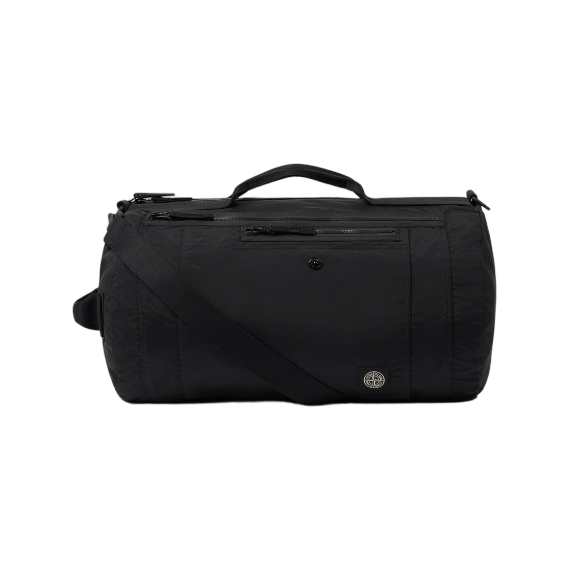L1S1592000-11S0251-V0029 Stone Island 9200011 Coated Nylon Metal In Econyl Duffle Bag with Removable Strap Black - 26SS