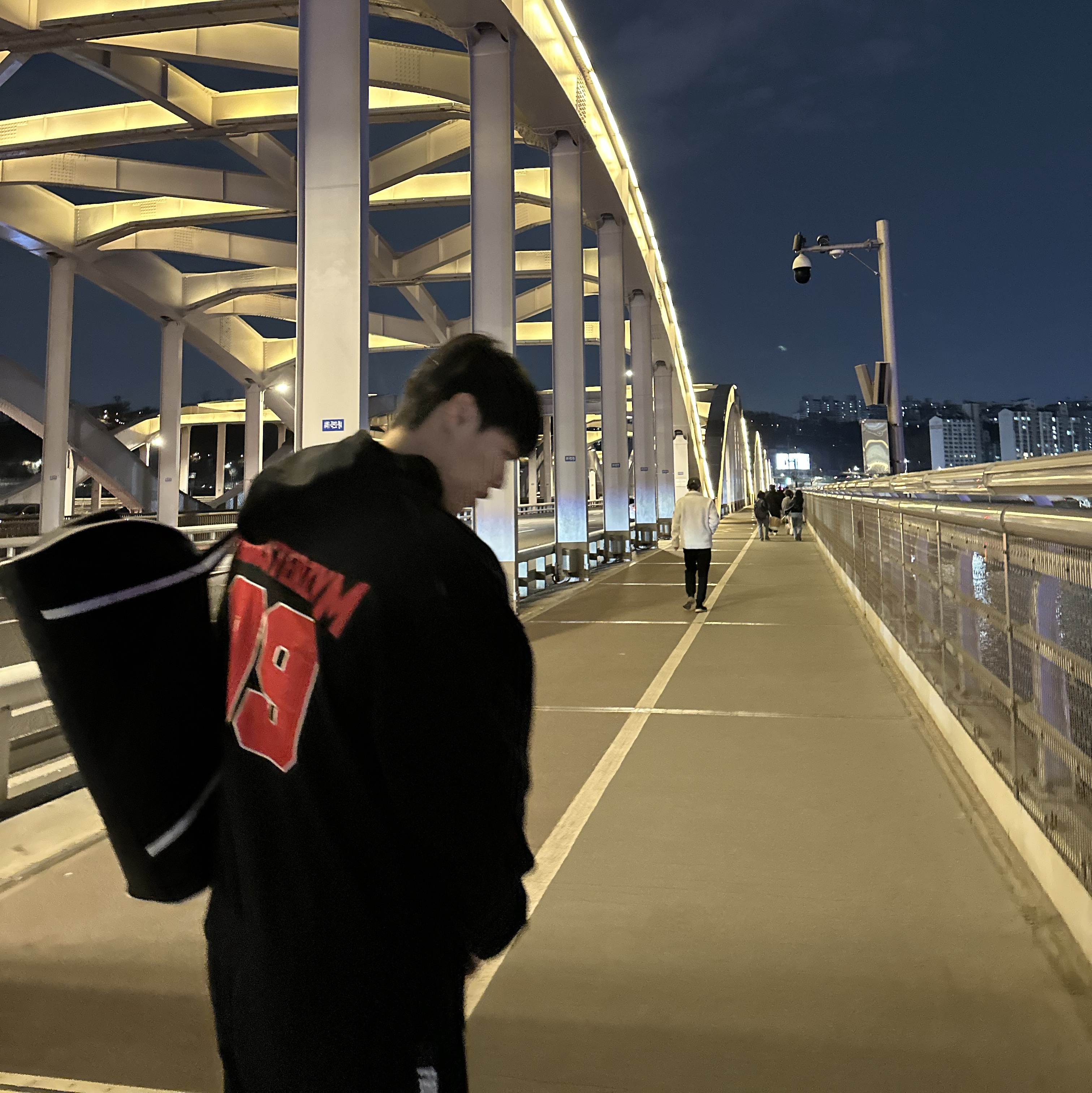 HDEX Training Essential Duffel Bag Black, Puma Palermo Cobalt Glaze White 착용 스타일 - 4