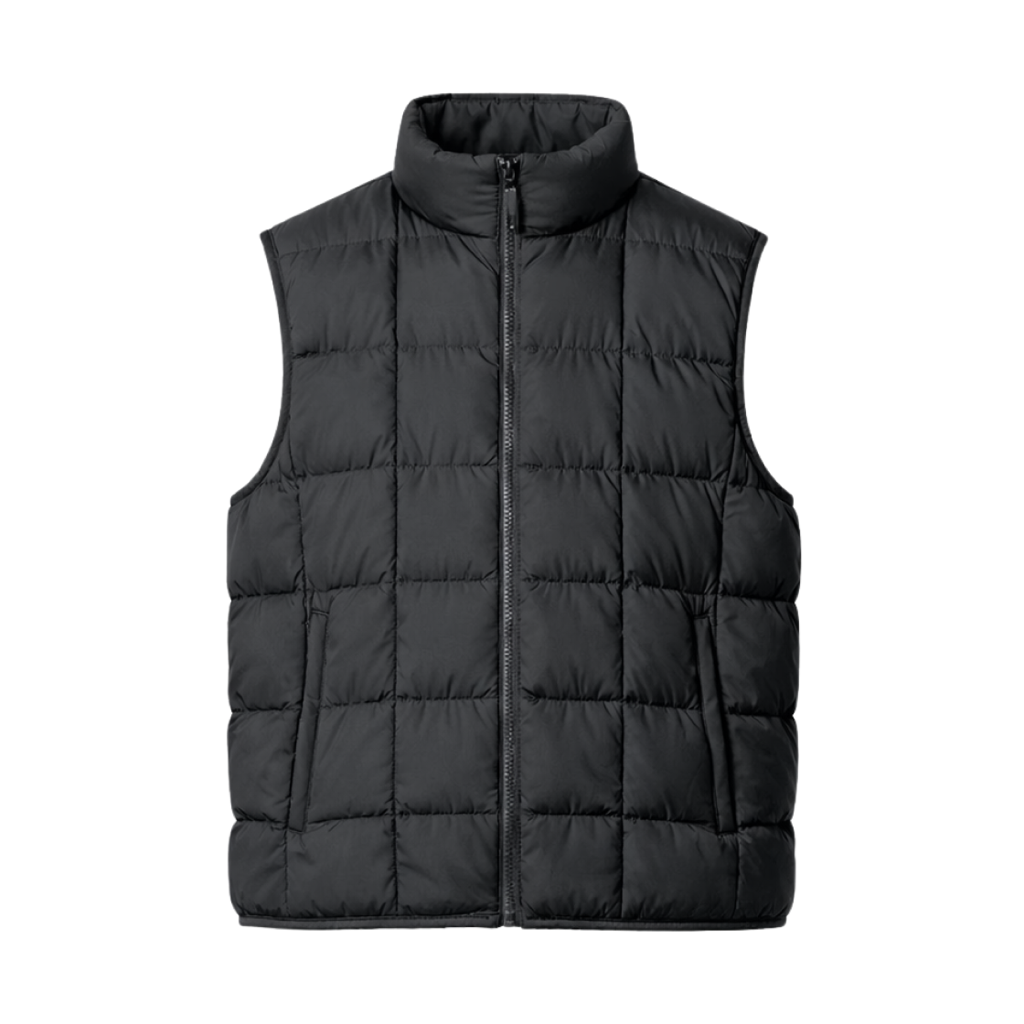 478270-09 Uniqlo Pufftech Vest Black - JP