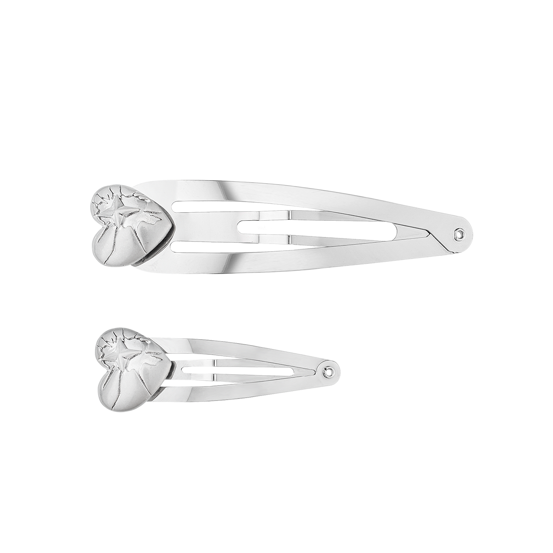 NO698S Sentiments No.698 Hair Pin 2Set Silver