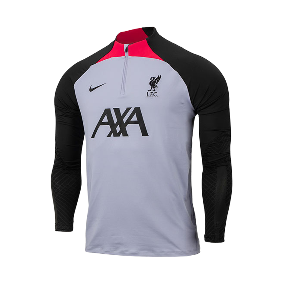 나이키 리버풀 FC 스트라이크 드라이핏 니트 풋볼 드릴 탑 퍼플 던 사이렌 레드 (DN2814-545) (논 마킹 버전)(Nike Liverpool FC Strike Dri-Fit Knit Football Drill Top Purple Dawn Siren Red (DN2814-545) (Non Marking Ver.)) - 1