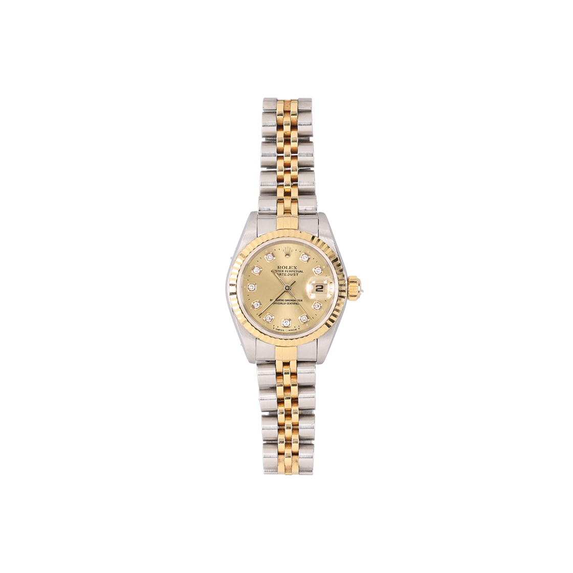 IT2K6KLT4JQG Rolex 79173 Lady Datejust 18K Two-Tone Watch