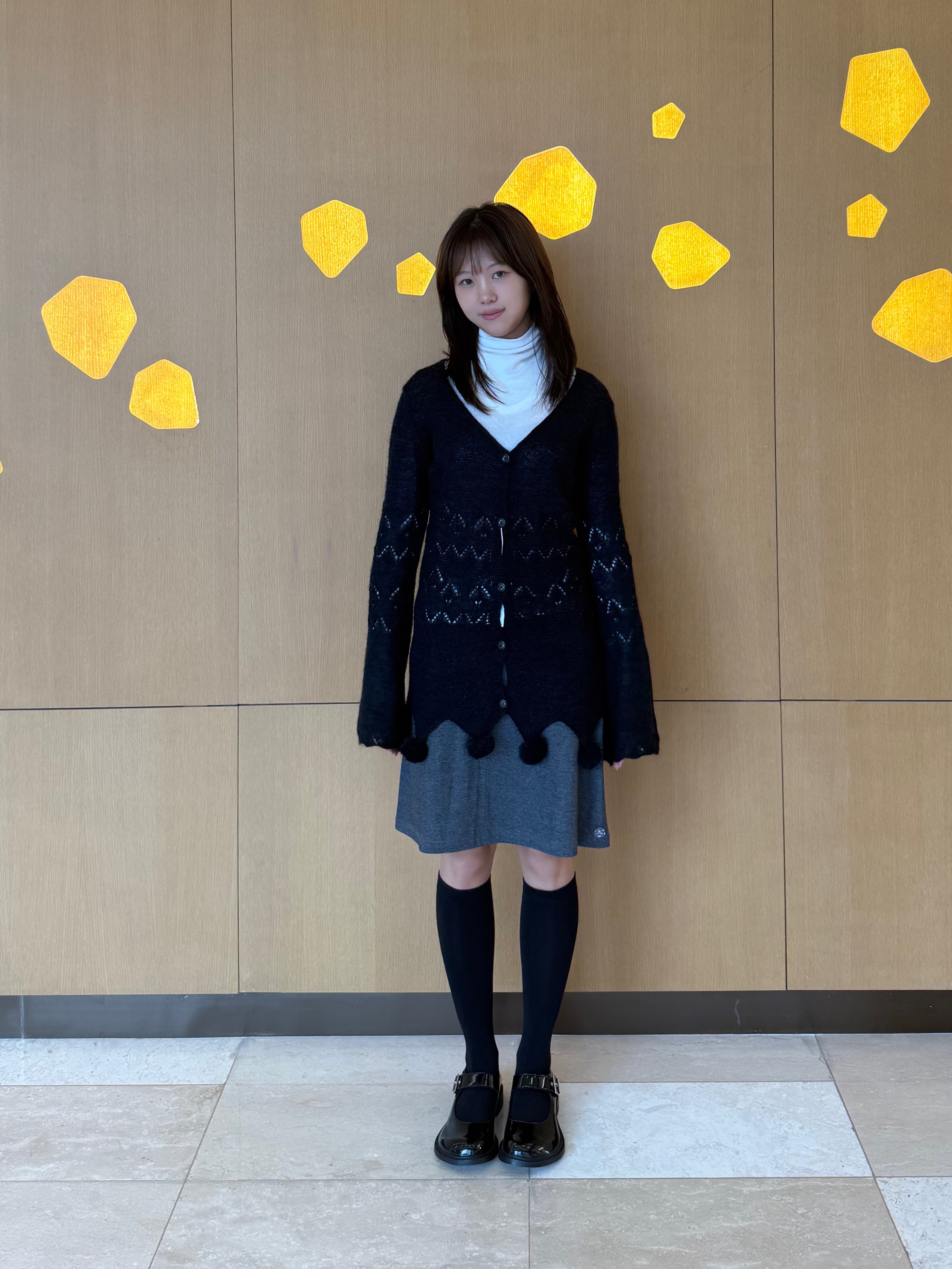 Phileo Women Mary Jane Black - 25FW 착용 스타일 - 5