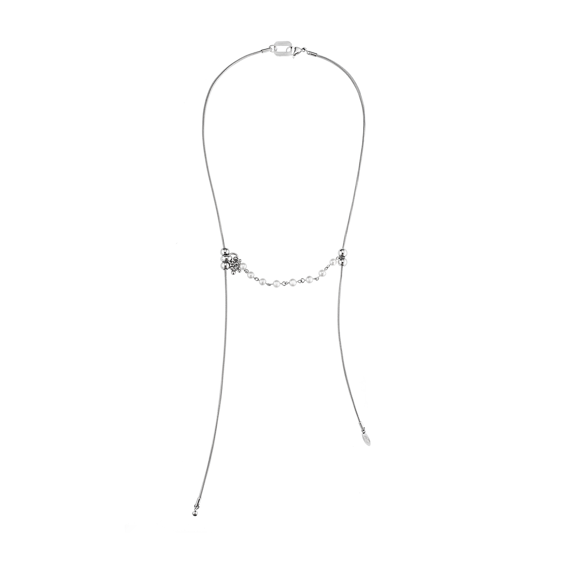 센티멍 넘버 653 네크리스 실버