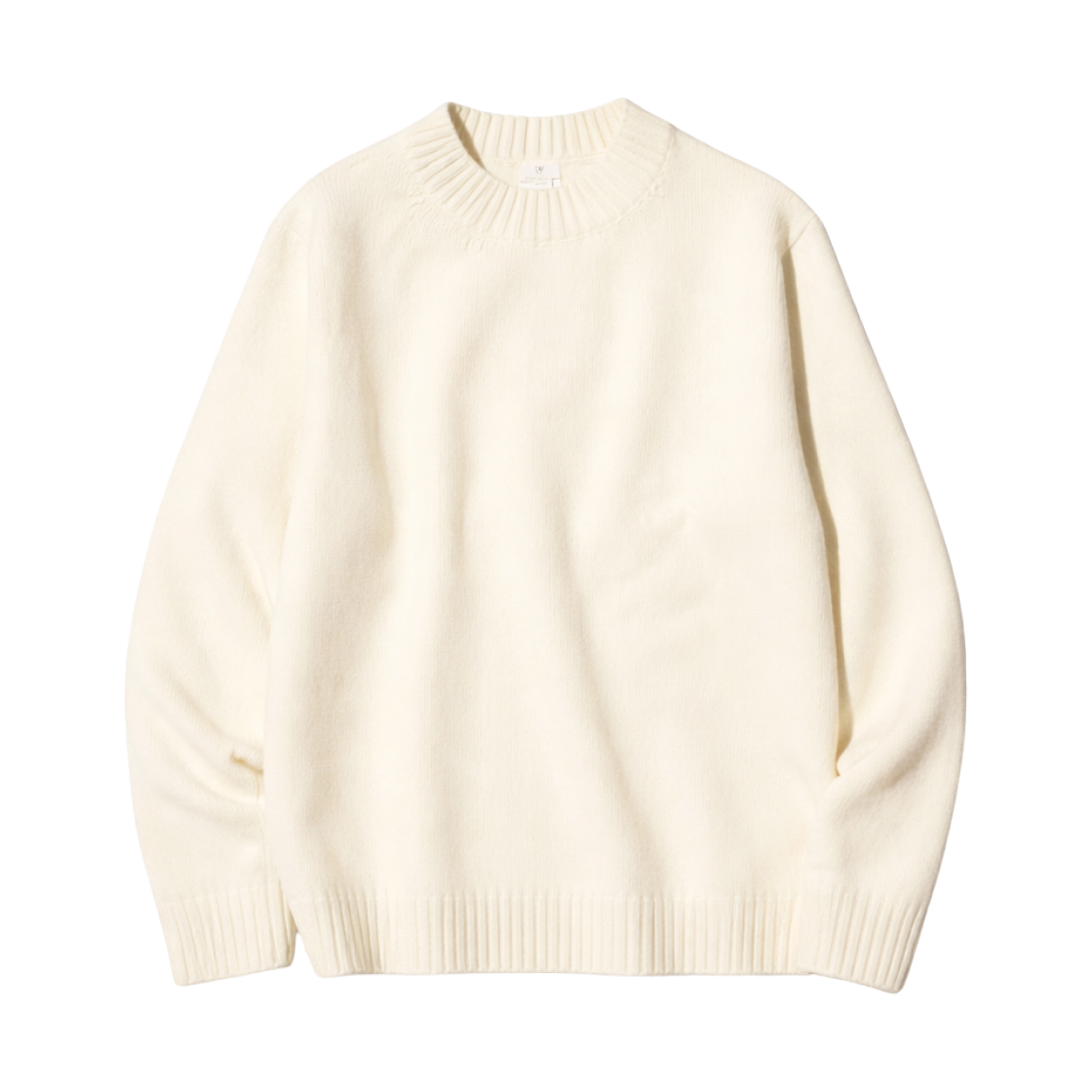 479235-01 Uniqlo Souffle Yarn Crewneck Sweater Off White - JP