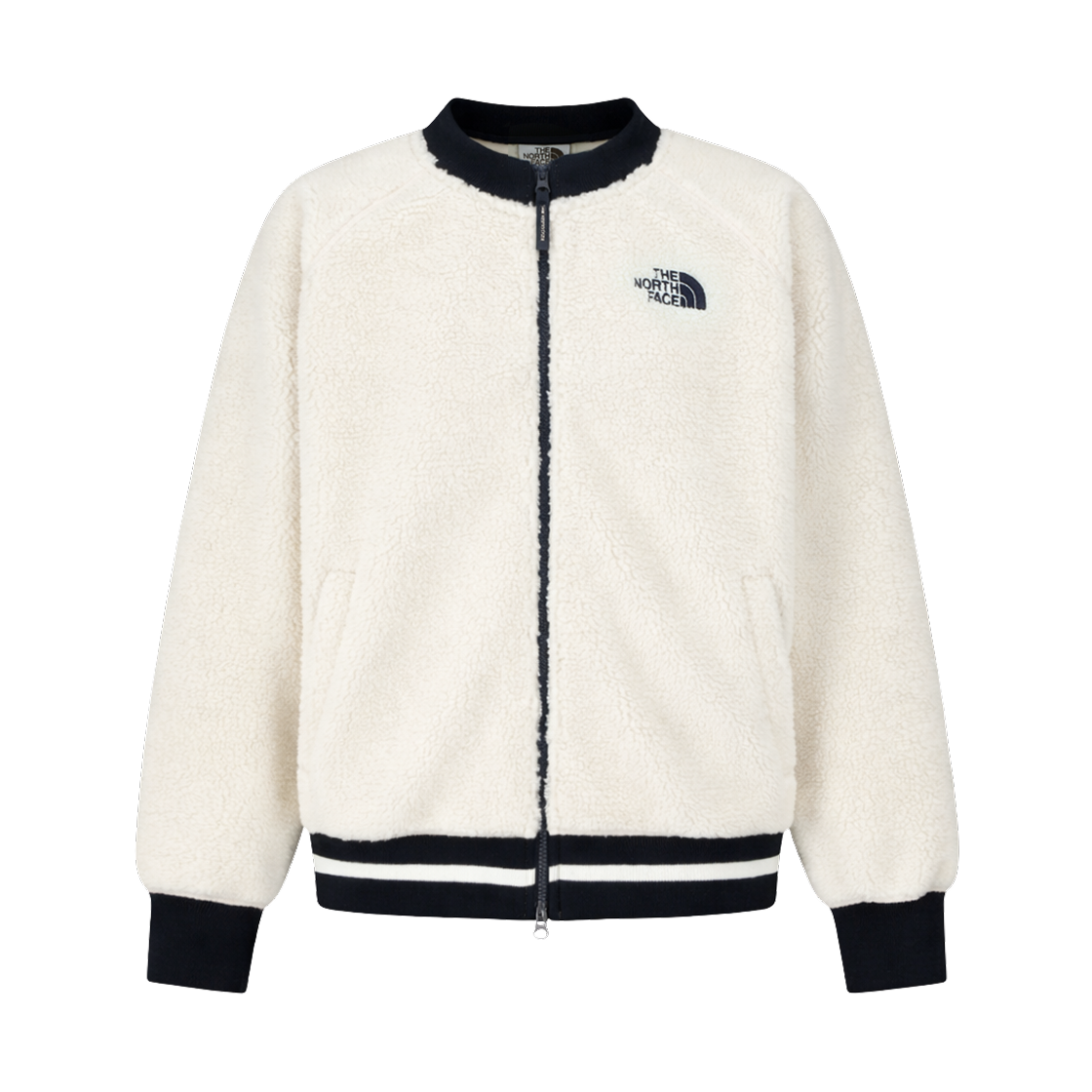 NJ4FR54L The North Face White Label Vivo Fleece Jacket Cream - 25FW