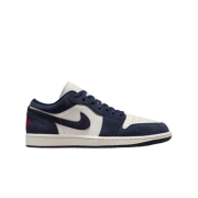 Jordan Air 1 Low SE Obsidian University Gold