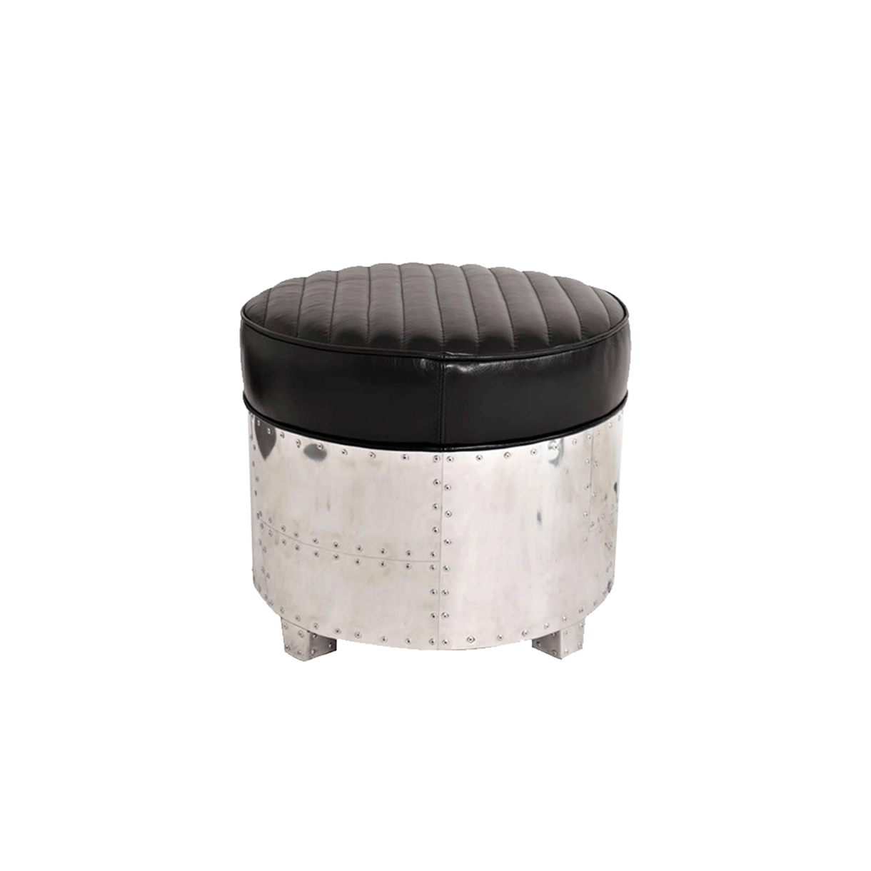 드비저리 프랑스 드비저리 DC3 라운드 스툴 오토만 블랙([3% 포인트 적립] DE BEJARRY DC3 round stool black)
