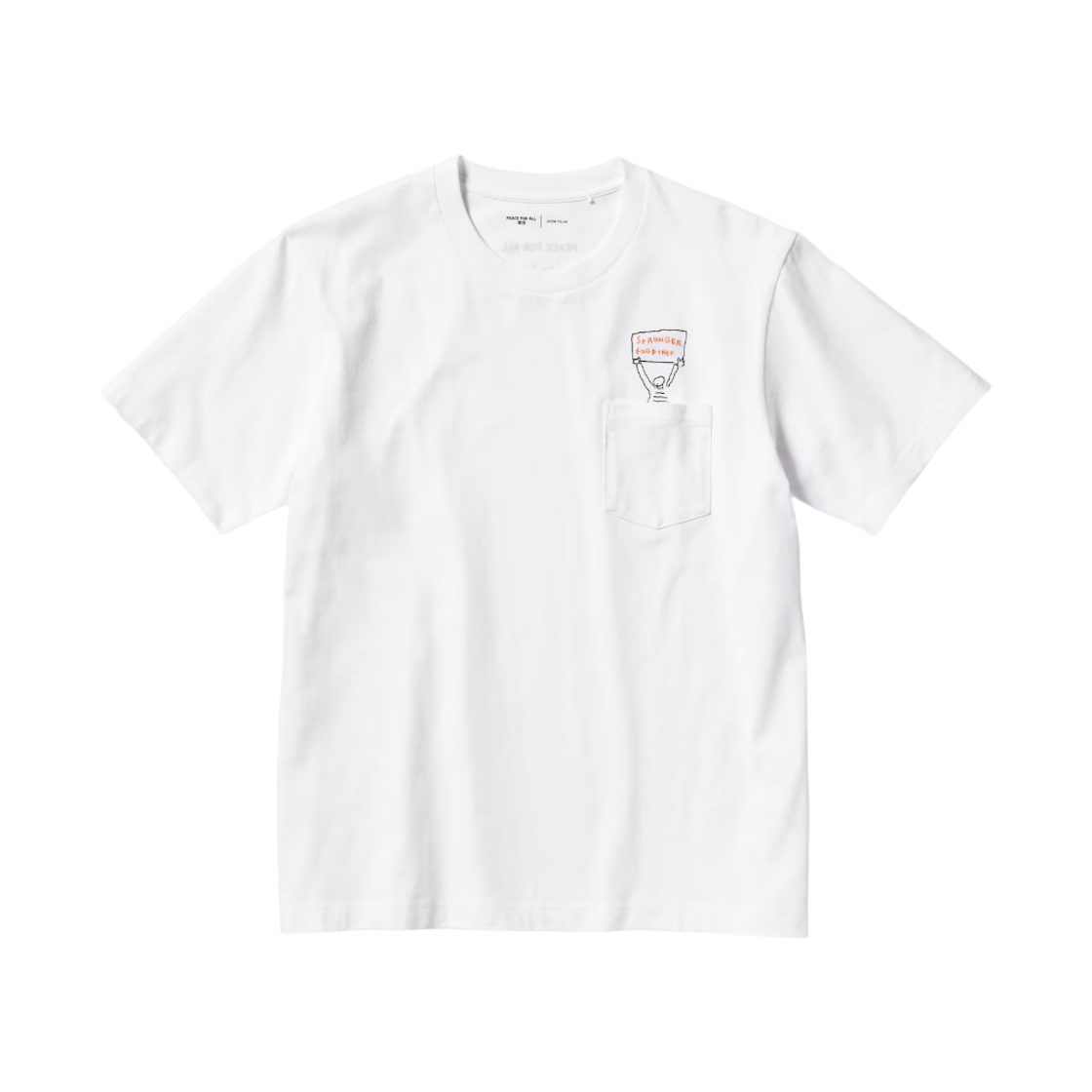 485510/472517-00 / 479065-00 Uniqlo Peace For All Jason Polan T-Shirt White