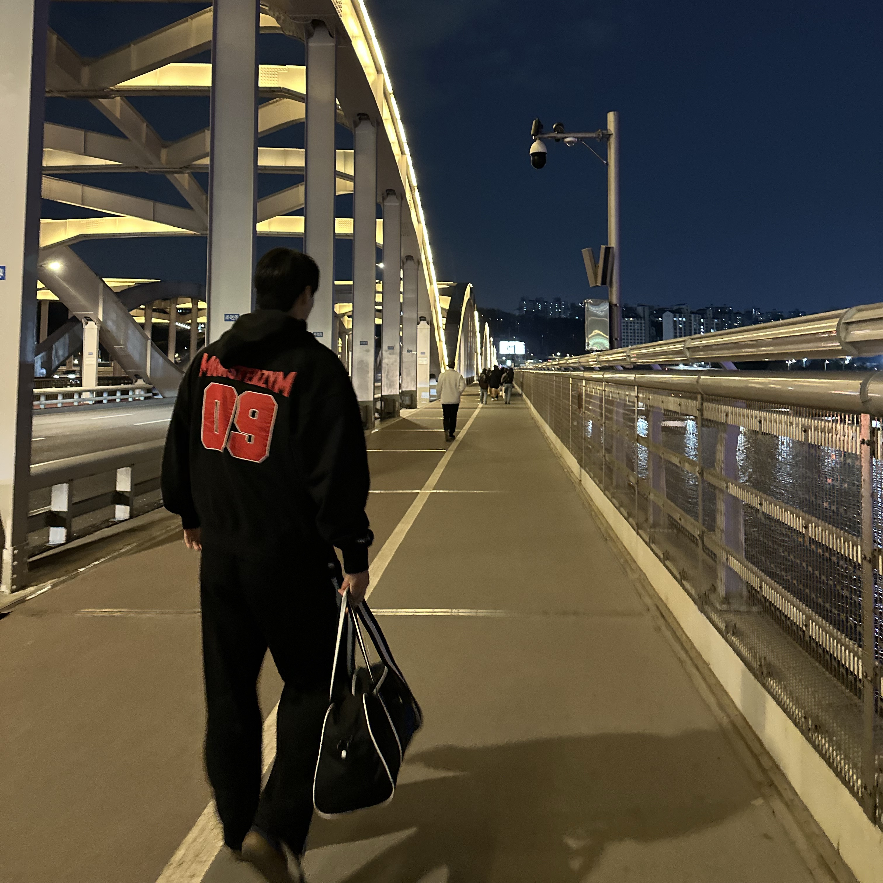 HDEX Training Essential Duffel Bag Black, Puma Palermo Cobalt Glaze White 착용 스타일 - 3