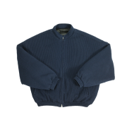 Nonnod Knit Bomber Navy