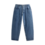 Zara x Champion Loose Tapered Fit Jeans Mid Blue