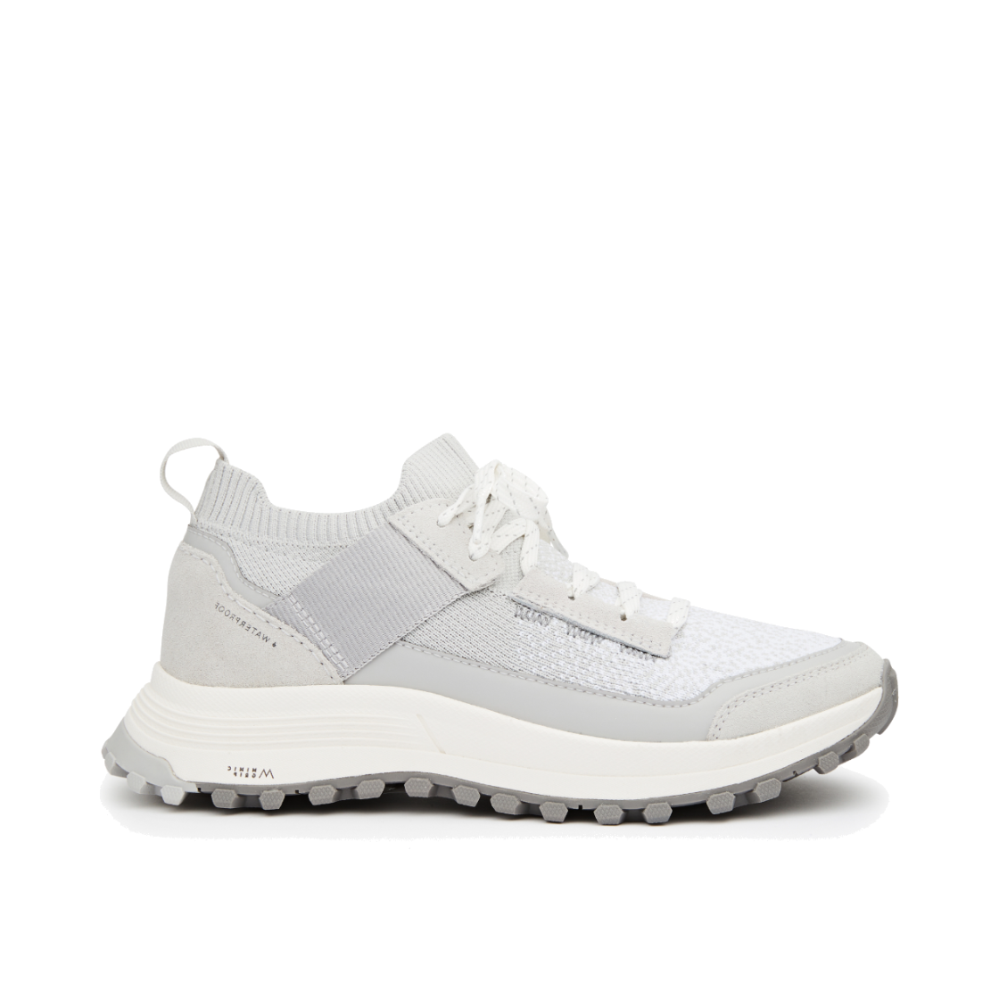 CLAOXC3408WE7 Clarks Women’s Atl Knit Trail Shoes Gray